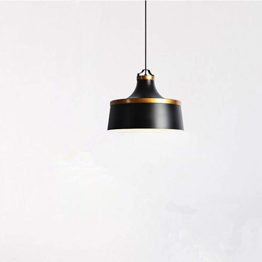 Industrial Bowl Pendant Light - Metal Shade, Adjustable Chain