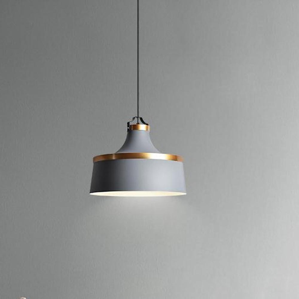Industrial Bowl Pendant Light - Metal Shade, Adjustable Chain
