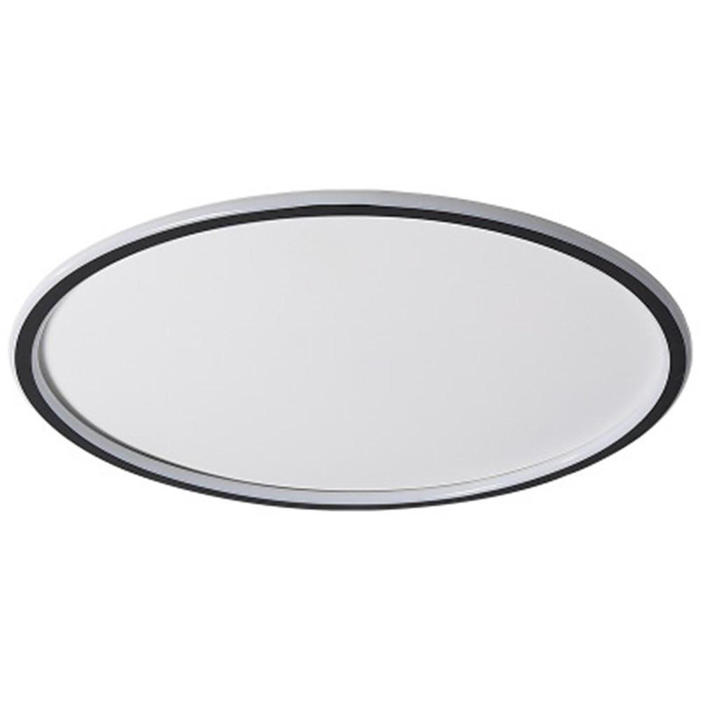 Modern Geometric Flush Mount LED Ceiling Light - Acrylic & Metal