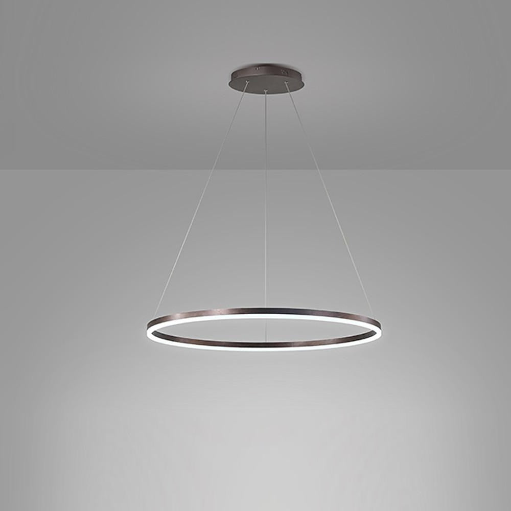Modern Circle LED Pendant Light Dimmable Aluminum Chandelier