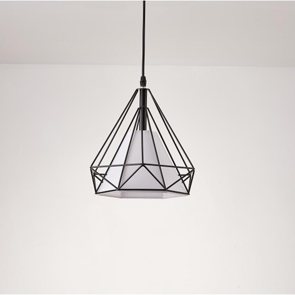 Modern Geometric Pendant Light - 3-Tier Metal Cluster Ceiling Fixture