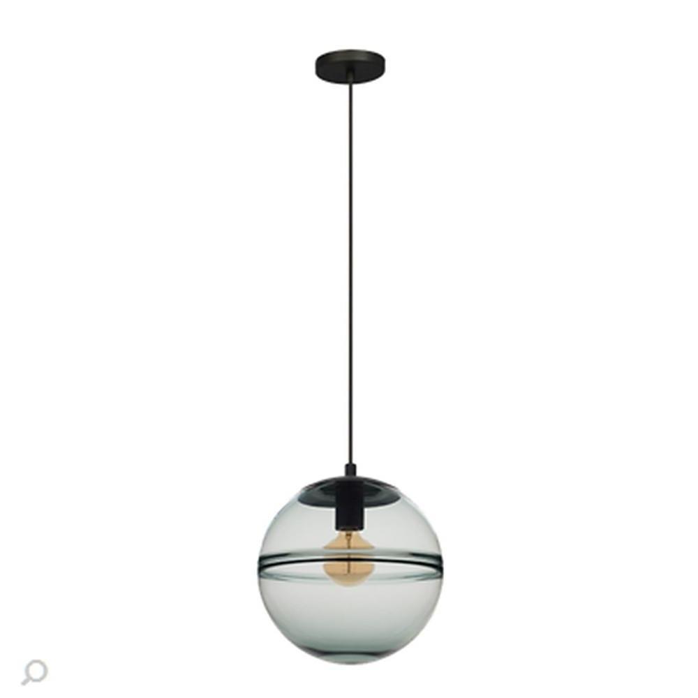 Industrial Globe Pendant Light Metal Glass Adjustable Dining Kitchen