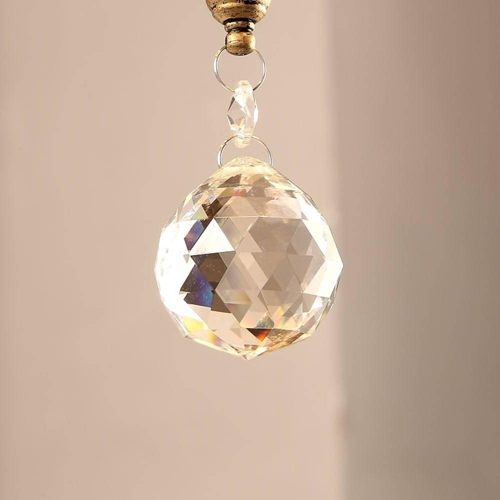 Crystal Flower Chandelier - Modern Ambient Lighting for Living Room
