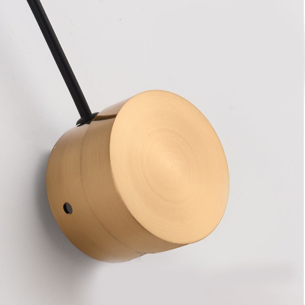 Modern Adjustable LED Wall Sconce with Rotary Switch