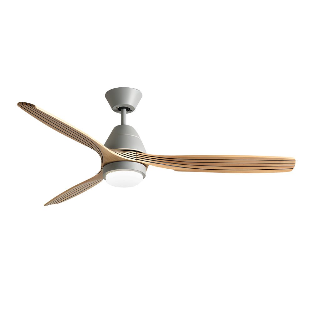52 Inch Wooden Ceiling Fan Light with Remote Control