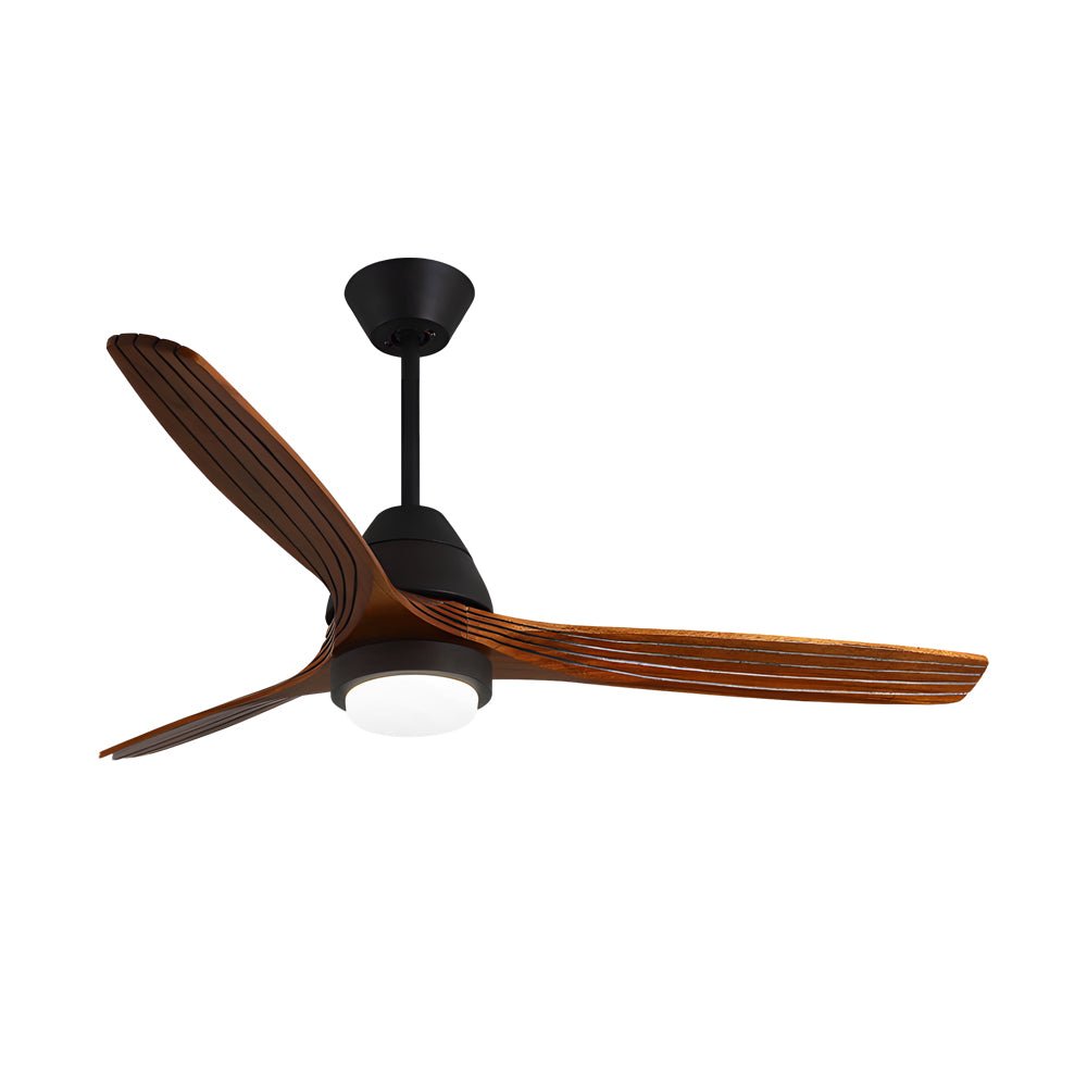 52 Inch Wooden Ceiling Fan Light with Remote Control