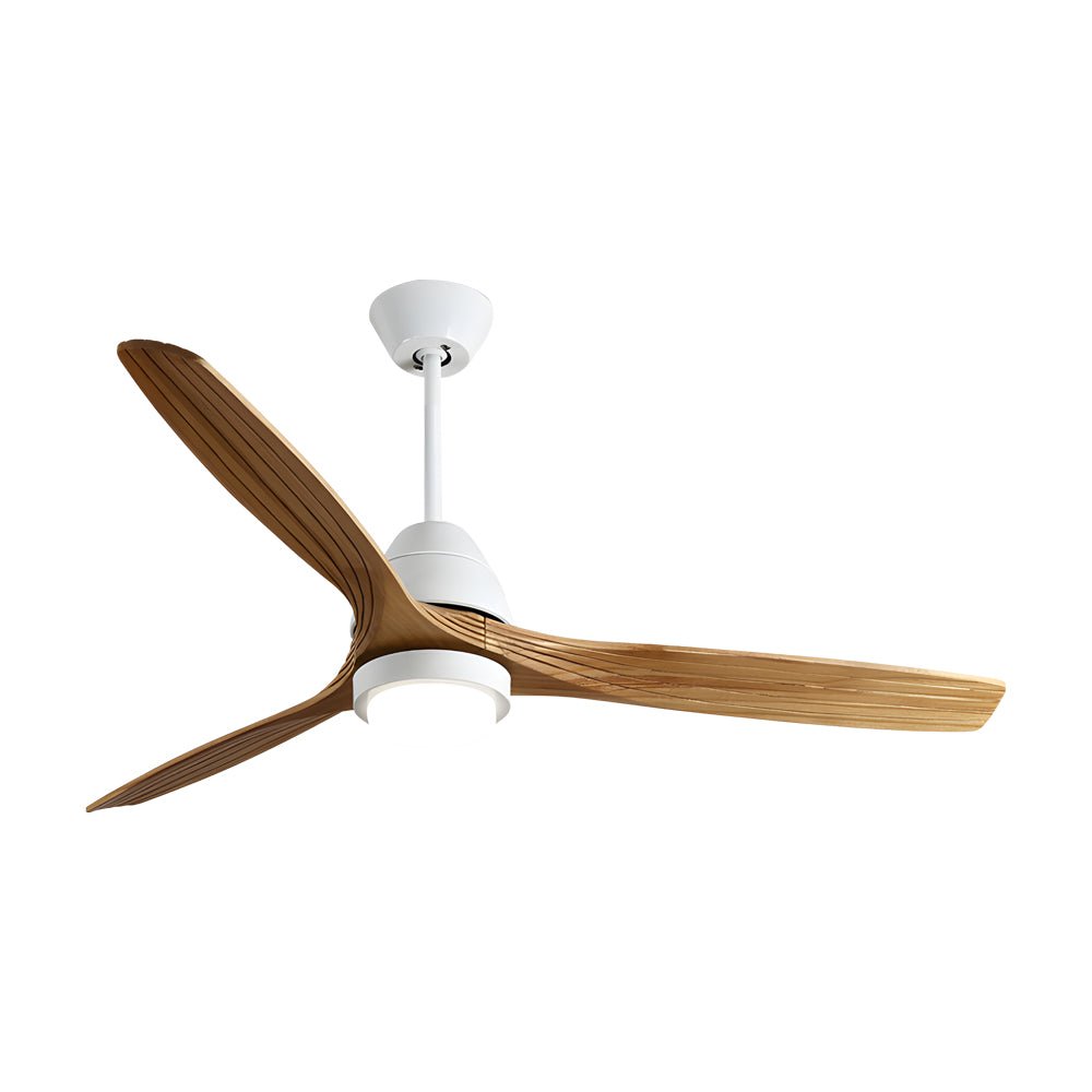 52 Inch Wooden Ceiling Fan Light with Remote Control