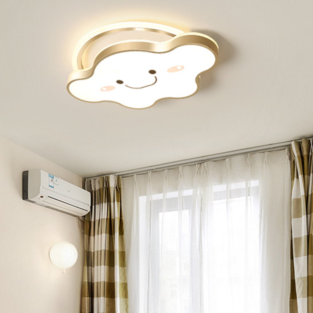 Cloud Shaped LED Ceiling Light with Dimmable Three Tone Settings