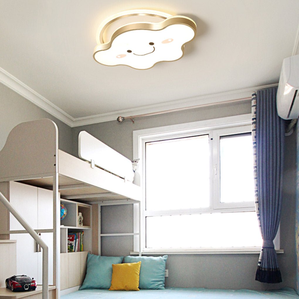 Cloud Shaped LED Ceiling Light with Dimmable Three Tone Settings