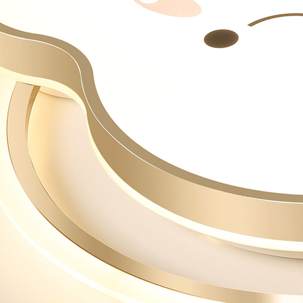 Cloud Shaped LED Ceiling Light with Dimmable Three Tone Settings