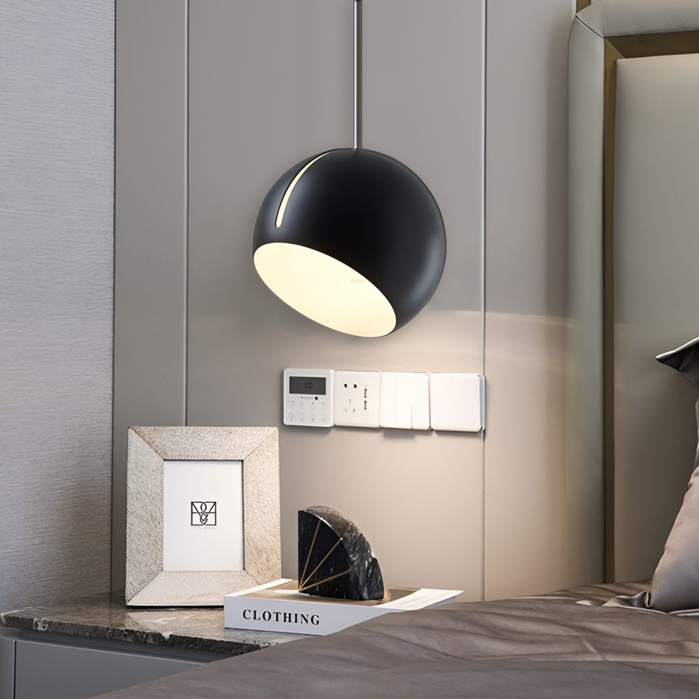 Adjustable Ball Pendant Light Modern Iron Hanging Lamp