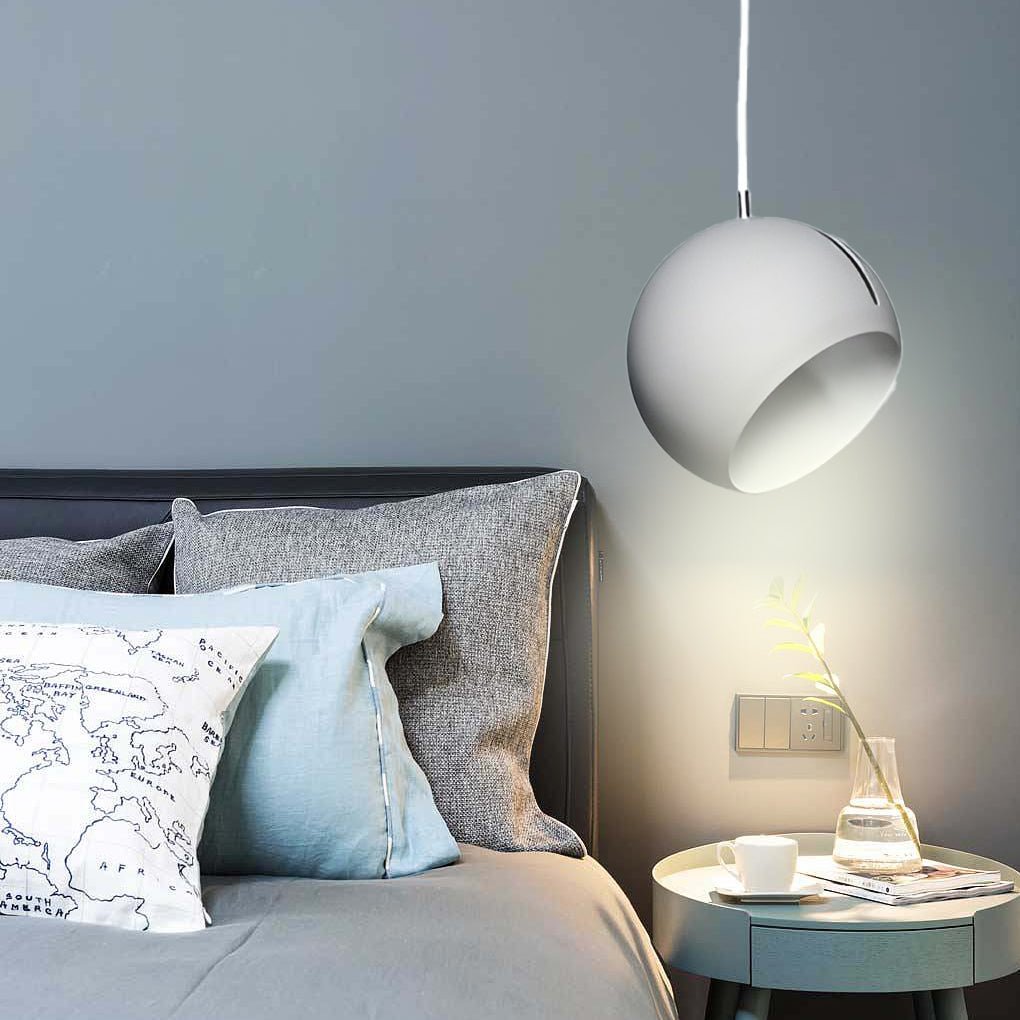 Adjustable Ball Pendant Light Modern Iron Hanging Lamp