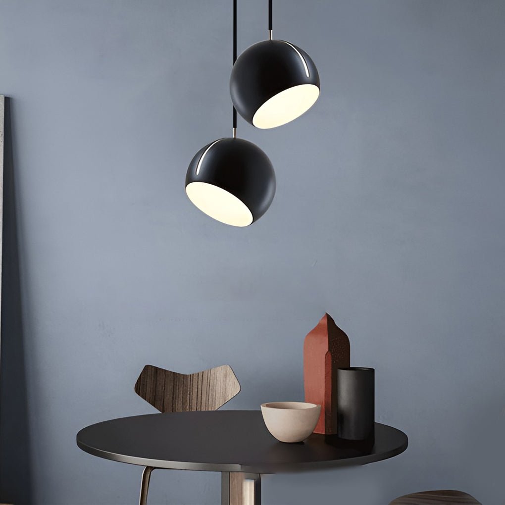 Adjustable Ball Pendant Light Modern Iron Hanging Lamp