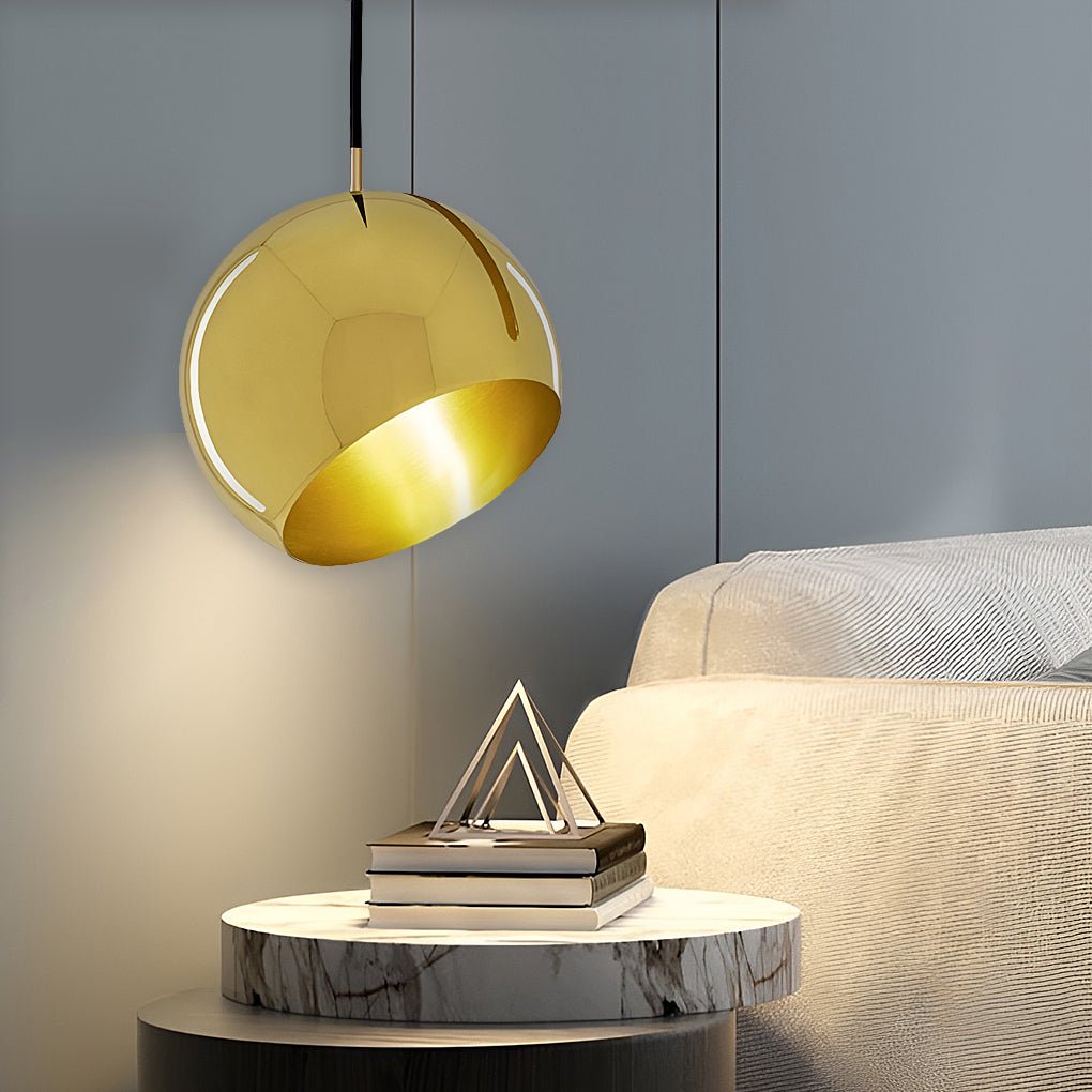 Adjustable Ball Pendant Light Modern Iron Hanging Lamp