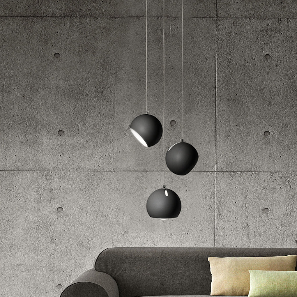 Adjustable Ball Pendant Light Modern Iron Hanging Lamp