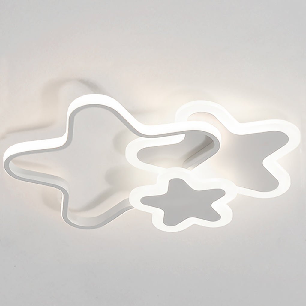 Playful Flush Mount LED Ceiling Light for Kids Room - 52cm