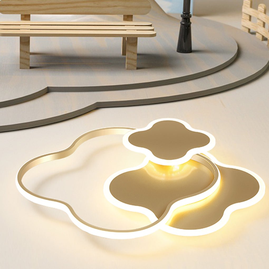 Cloud Shape LED Ceiling Light Modern Flush Mount Kids Room Lamp
