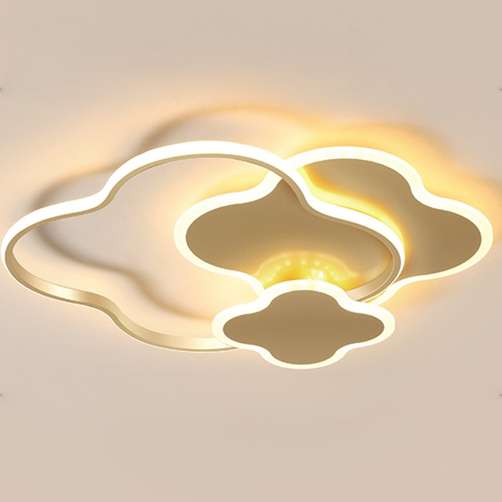 Cloud Shape LED Ceiling Light Modern Flush Mount Kids Room Lamp