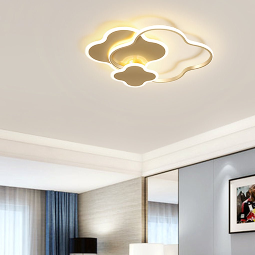 Cloud Shape LED Ceiling Light Modern Flush Mount Kids Room Lamp
