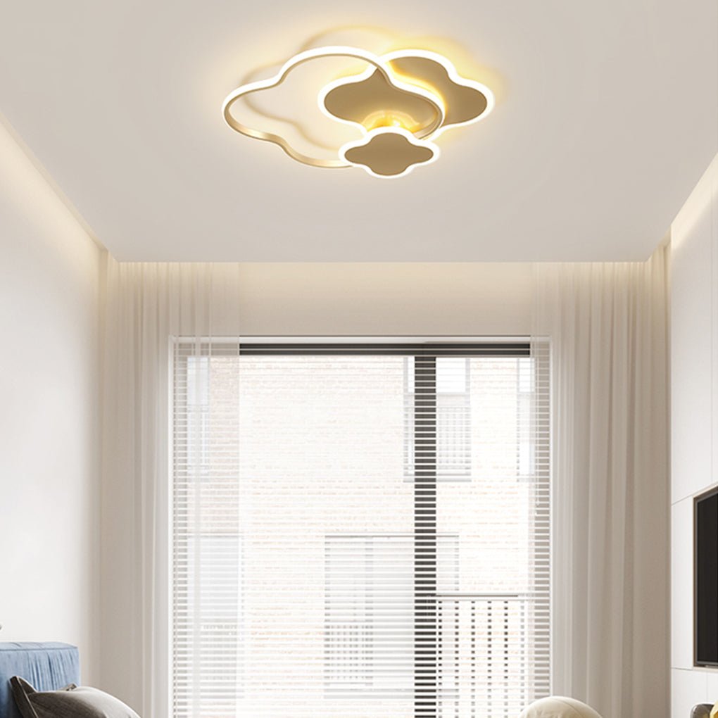 Cloud Shape LED Ceiling Light Modern Flush Mount Kids Room Lamp