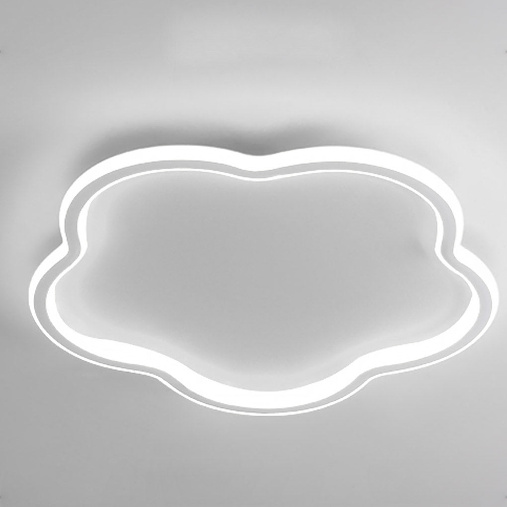 Cloud Shape LED Ceiling Light - Ultra Thin Modern Flush Mount