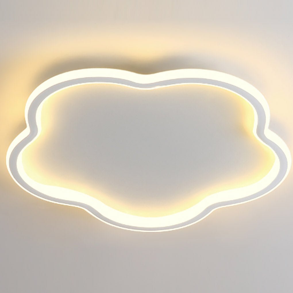 Cloud Shape LED Ceiling Light - Ultra Thin Modern Flush Mount