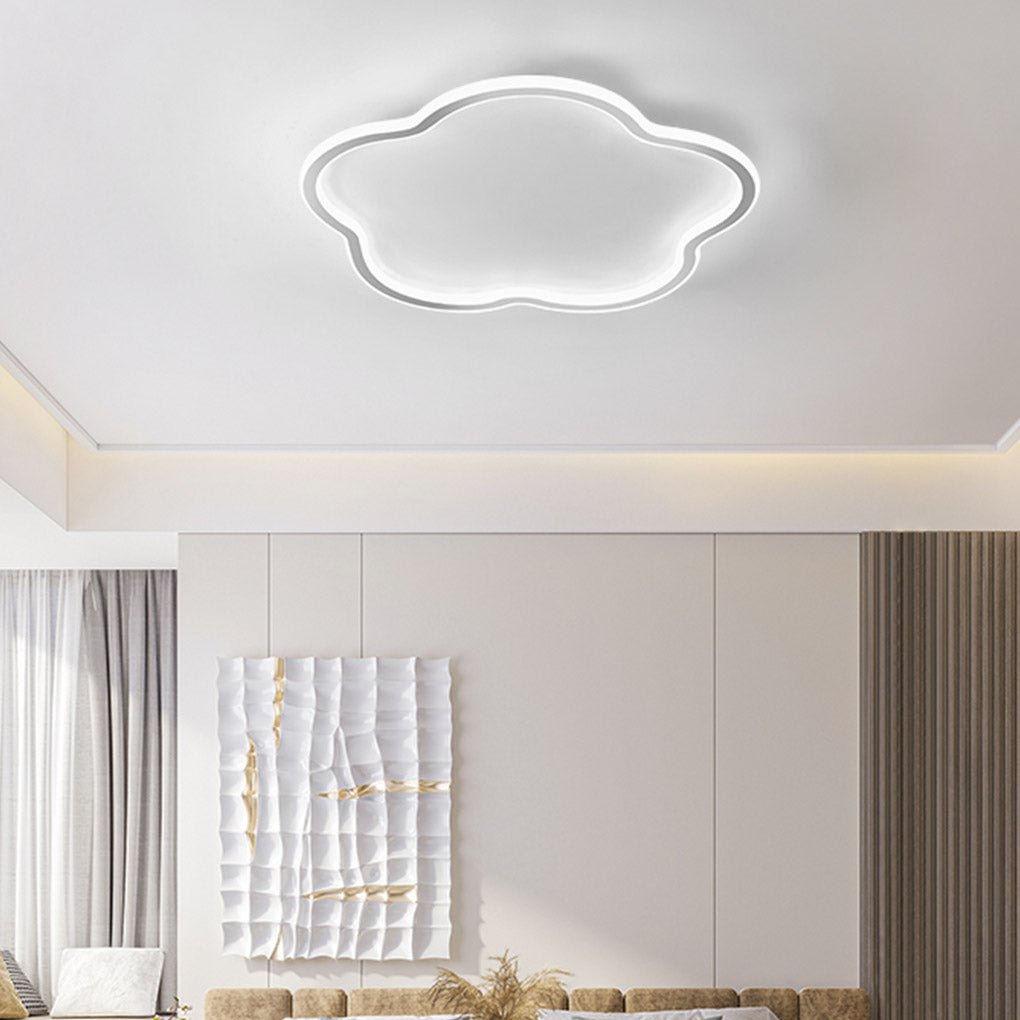 Cloud Shape LED Ceiling Light - Ultra Thin Modern Flush Mount