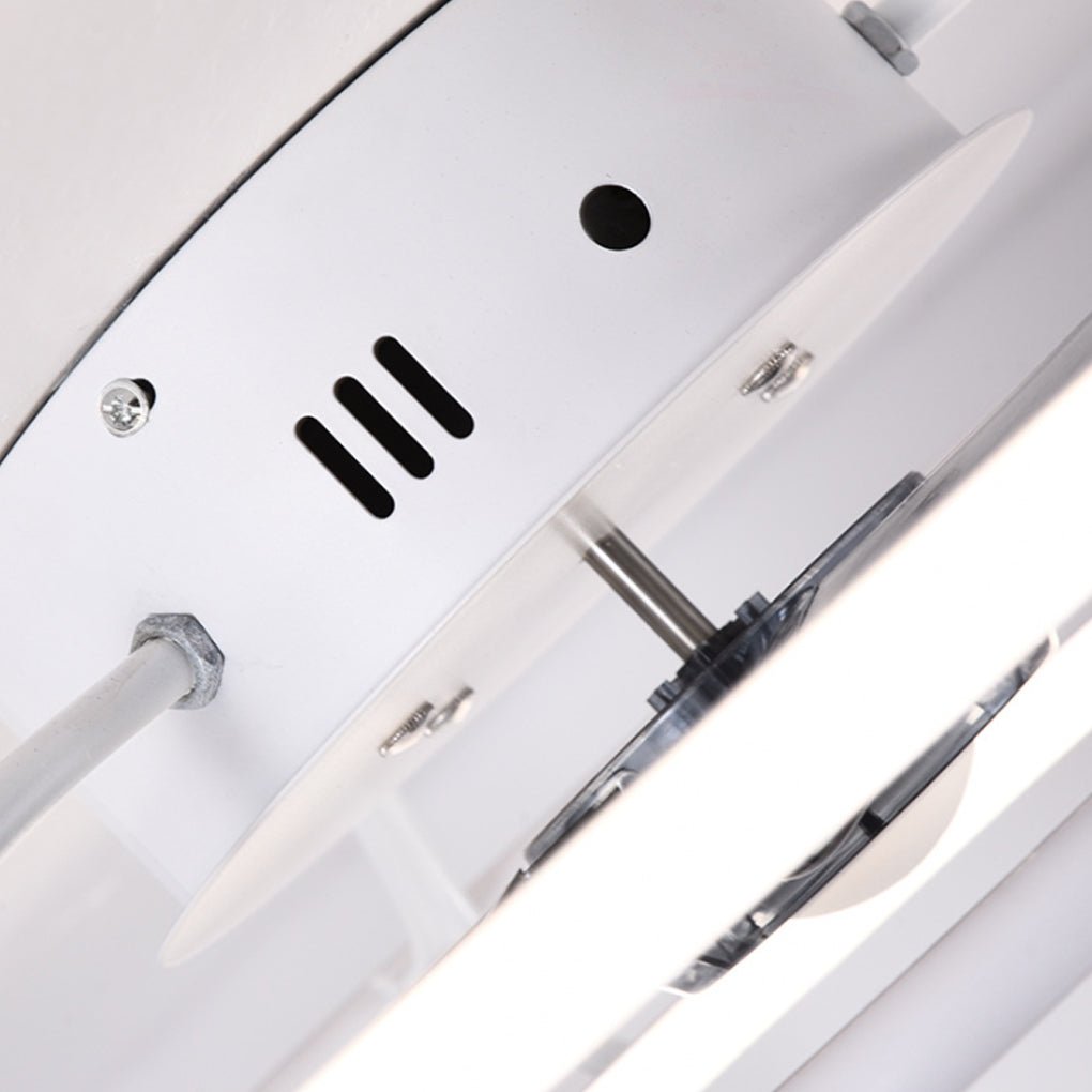 Modern Ceiling Fan Light with Dimming & Remote Control