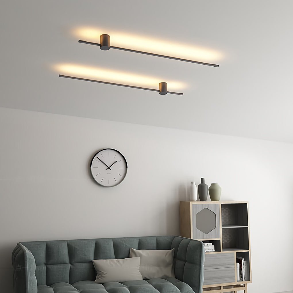 Ultra-Thin Linear LED Wall Light - Modern Minimalist Design