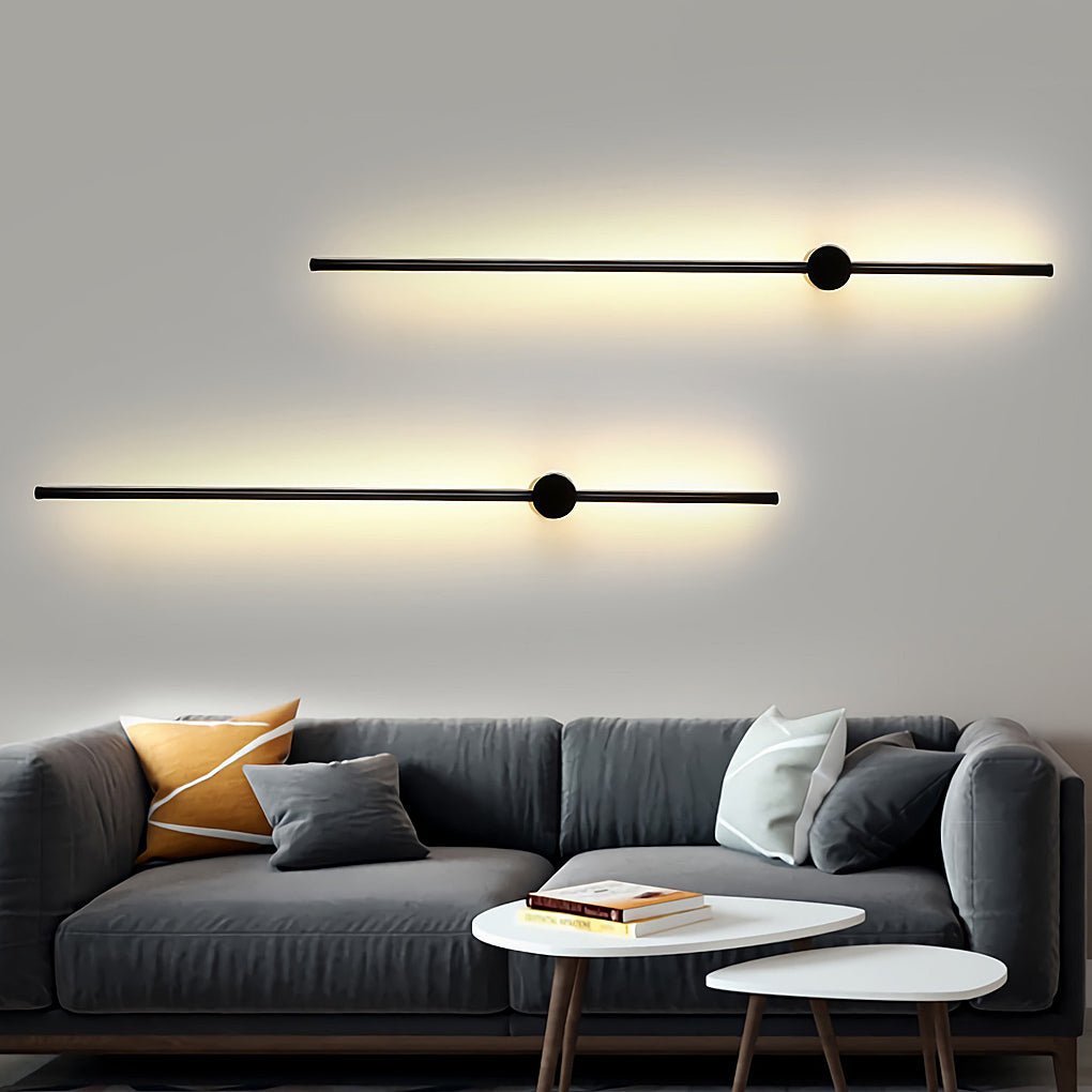 Ultra-Thin Linear LED Wall Light - Modern Minimalist Design