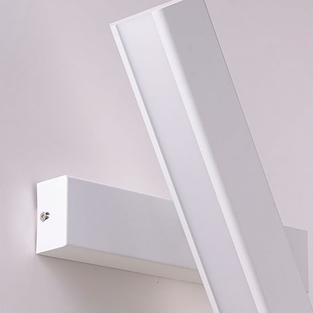 Minimalist 360° Rotatable LED Wall Light – Aluminum & Acrylic