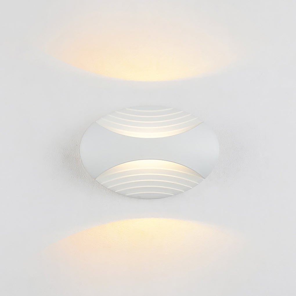 Modern Minimalist Waterproof LED Aluminum Wall Sconce