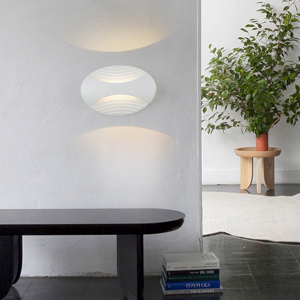 Modern Minimalist Waterproof LED Aluminum Wall Sconce