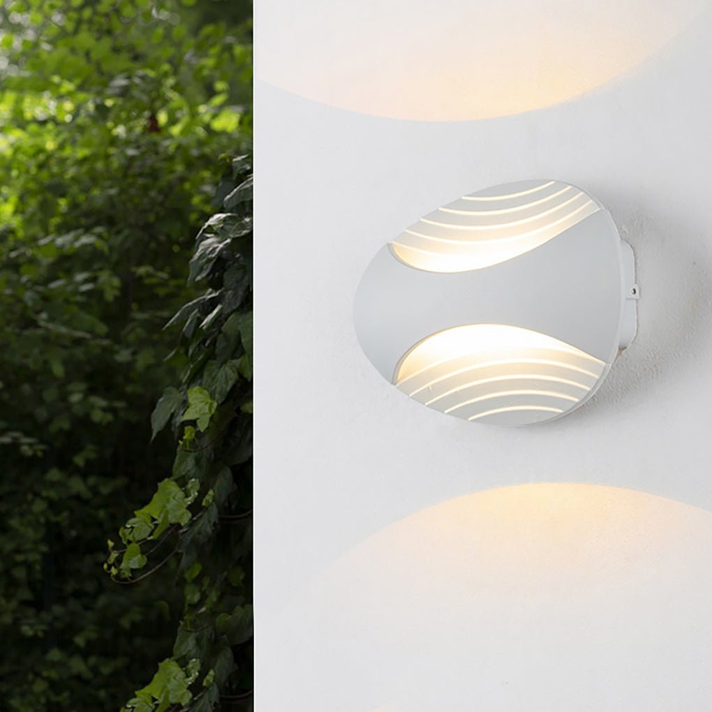 Modern Minimalist Waterproof LED Aluminum Wall Sconce