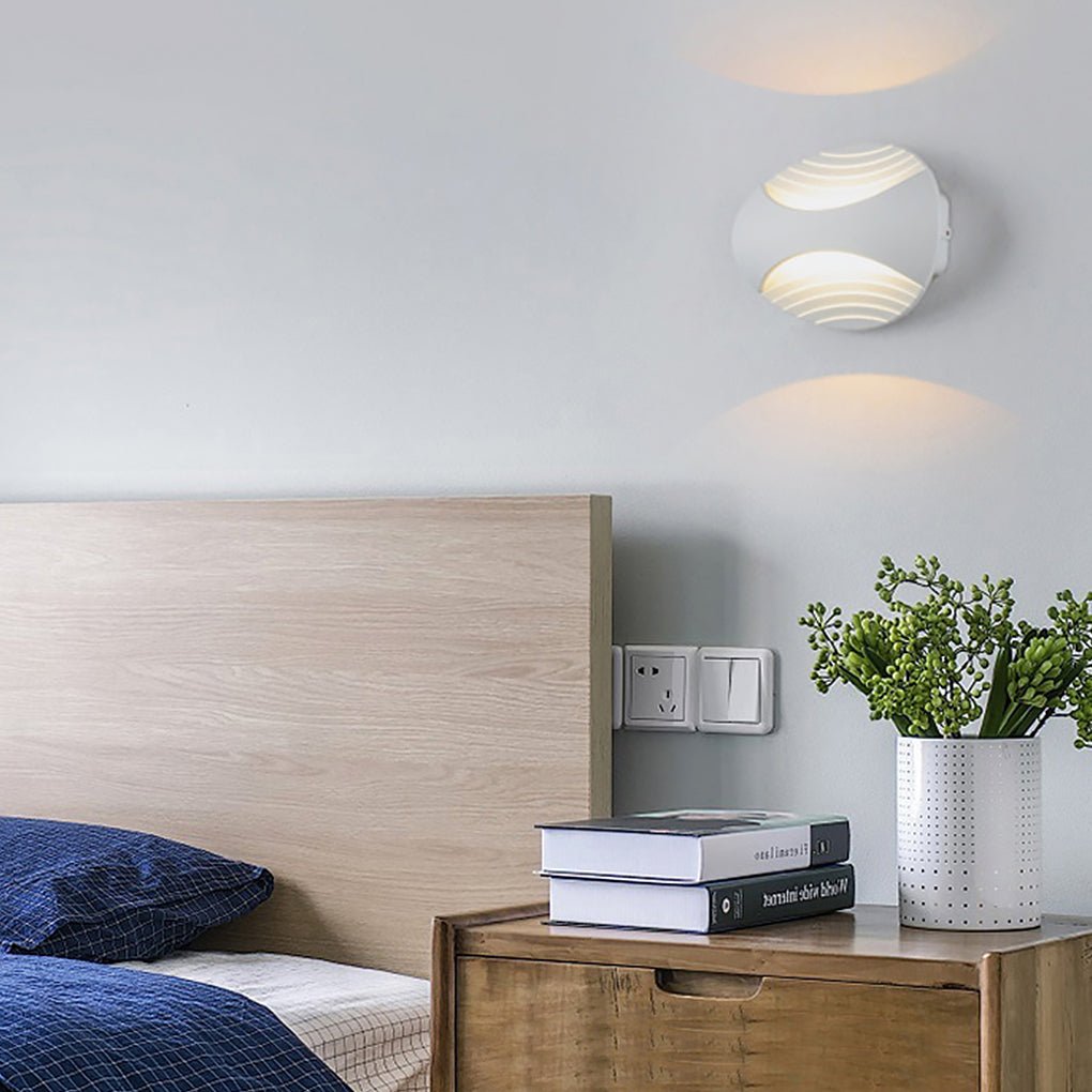 Modern Minimalist Waterproof LED Aluminum Wall Sconce