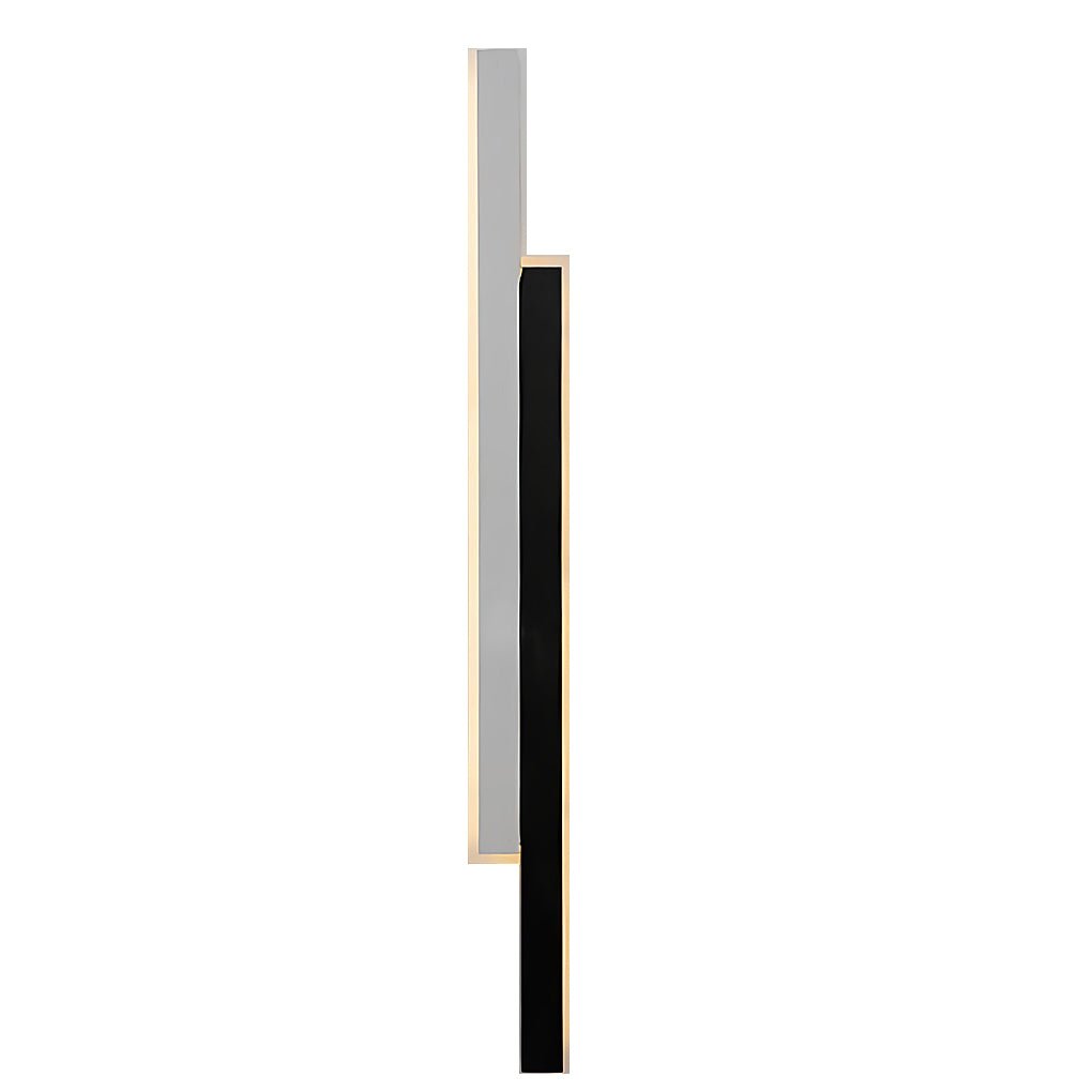 Modern Double Linear LED Wall Light with Acrylic Shade