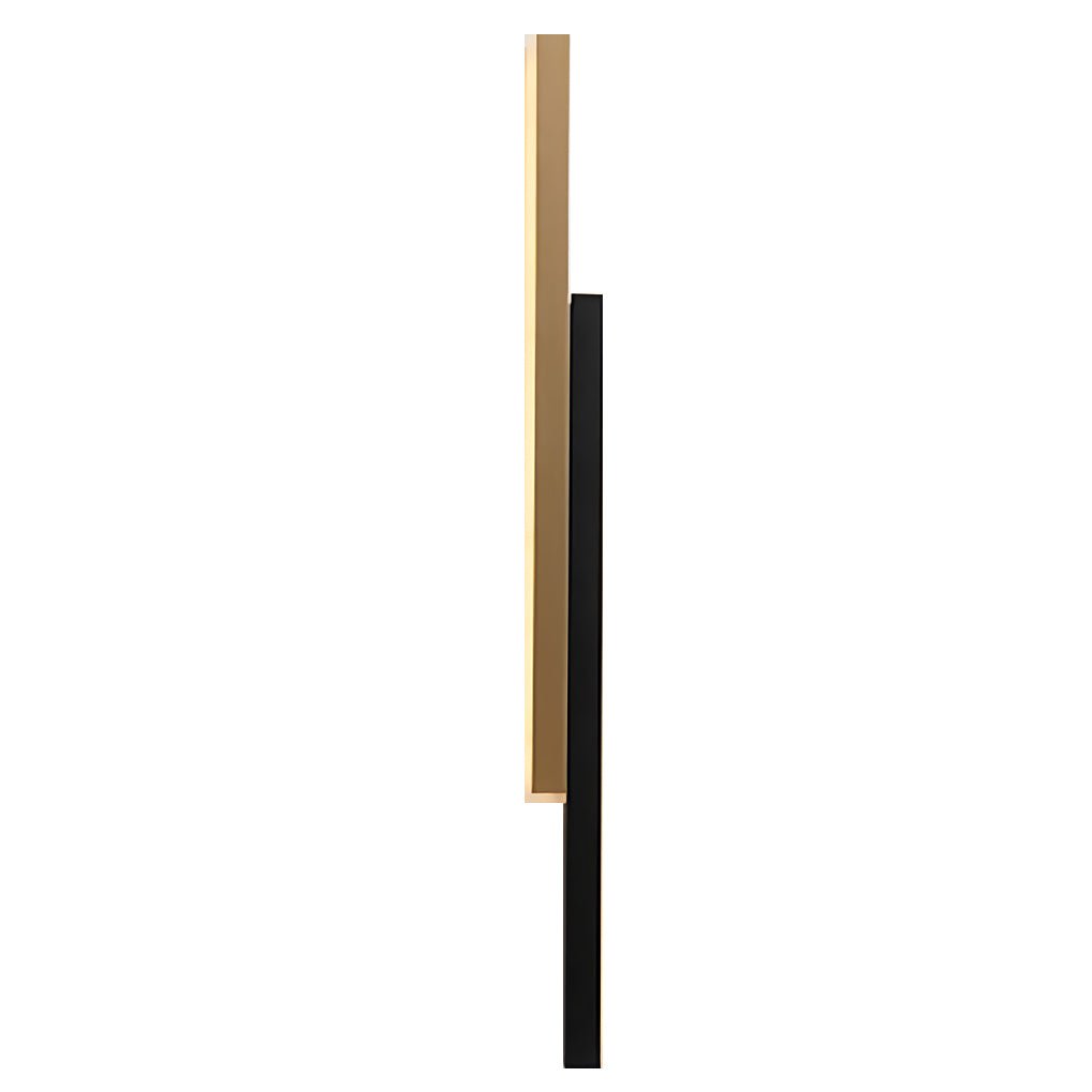 Modern Double Linear LED Wall Light with Acrylic Shade