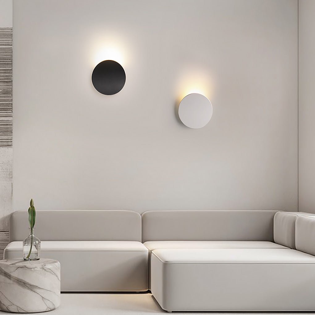 Modern Minimalist LED Wall Sconce – Aluminum Waterproof Bedside Lamp