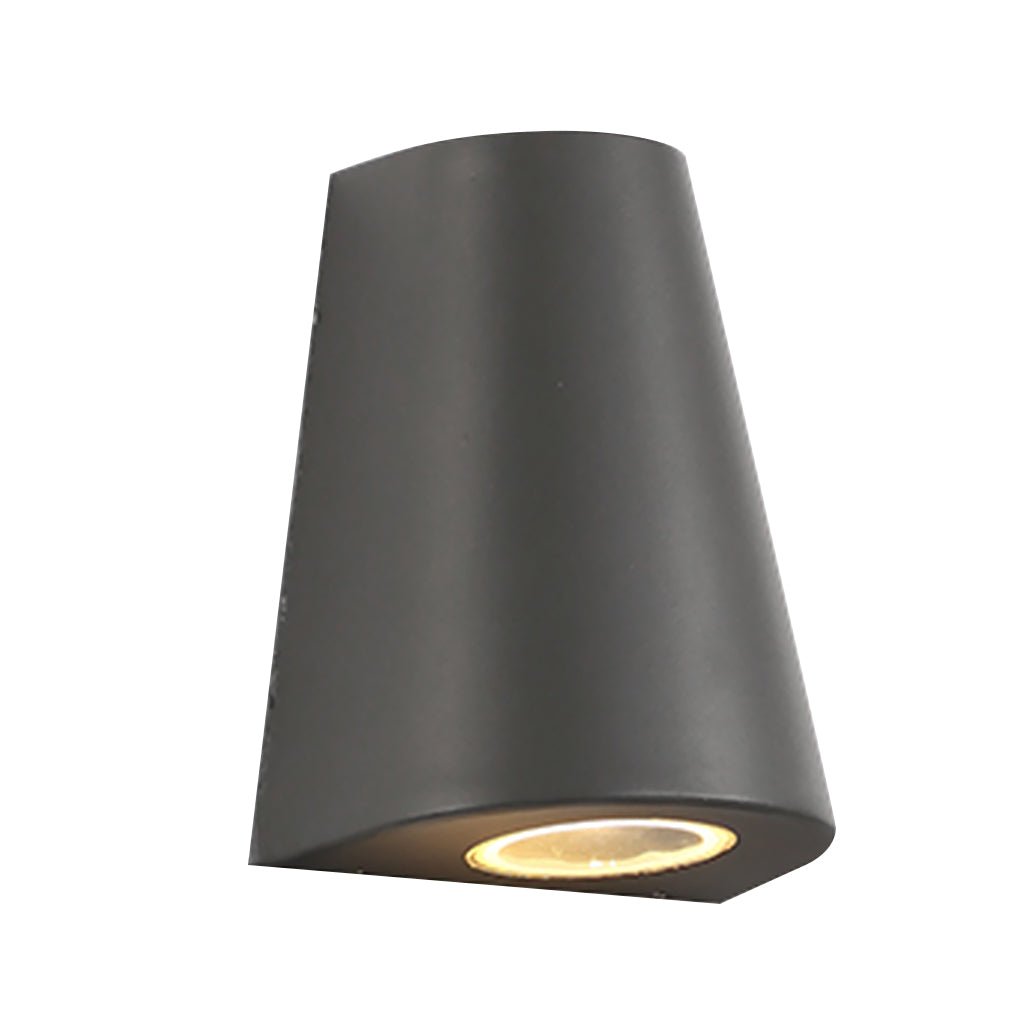Minimalist Outdoor LED Wall Light - Waterproof Aluminum & Glass