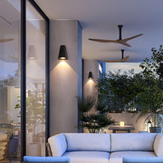 Minimalist Outdoor LED Wall Light - Waterproof Aluminum & Glass