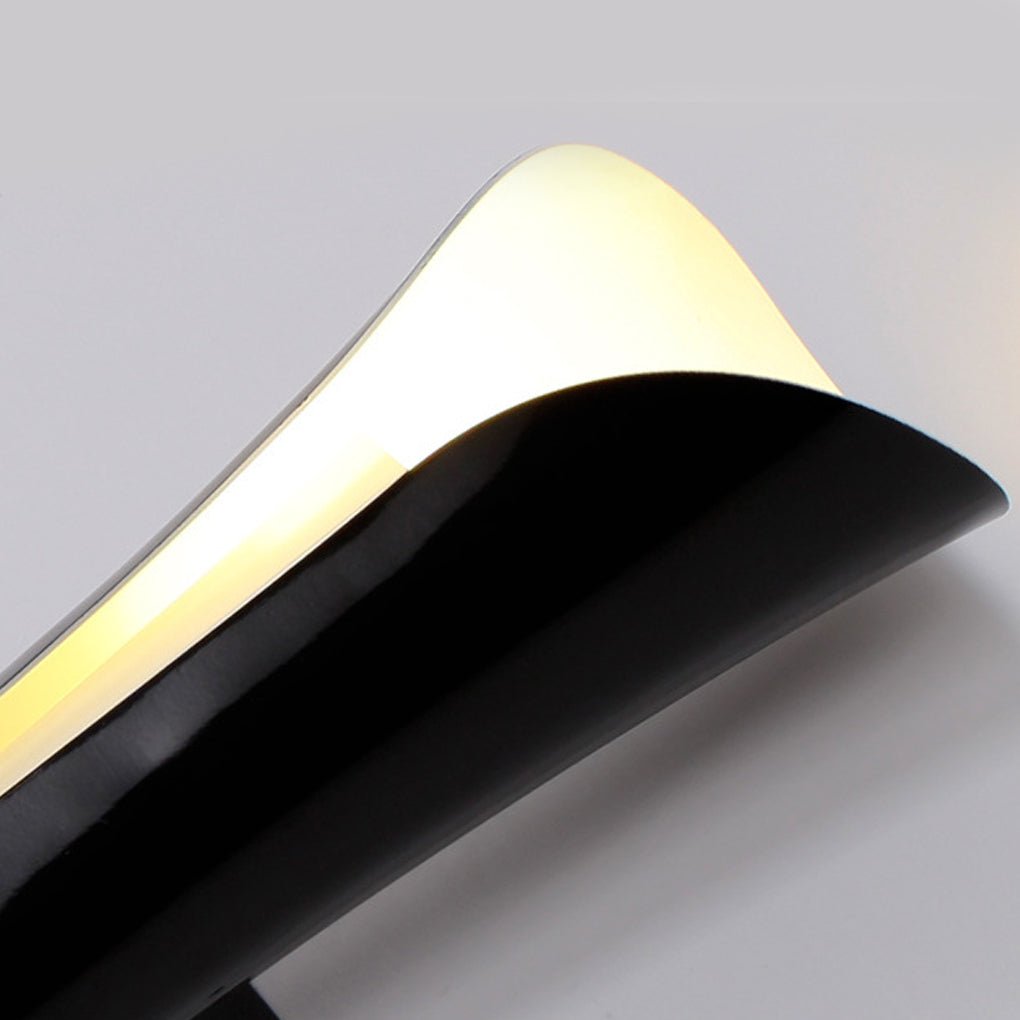 Minimalist LED Wall Sconce Waterproof Outdoor Indoor Metal Light