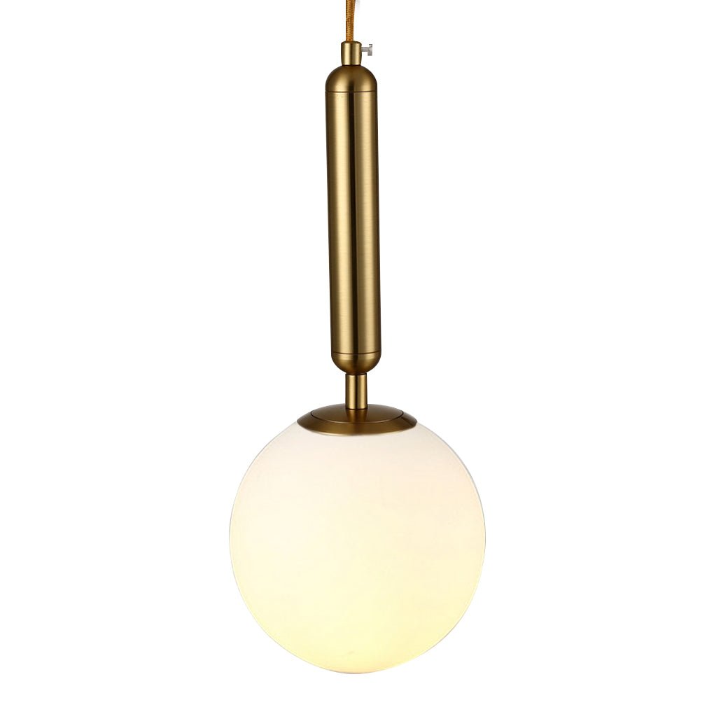 Minimalist Water Pattern Glass Pendant Light for Bedroom & Dining