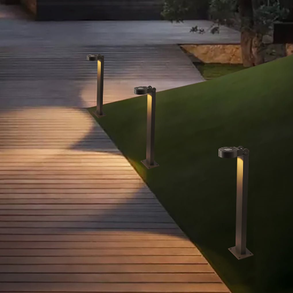 Adjustable LED Lawn Light Outdoor Waterproof Minimalist Design