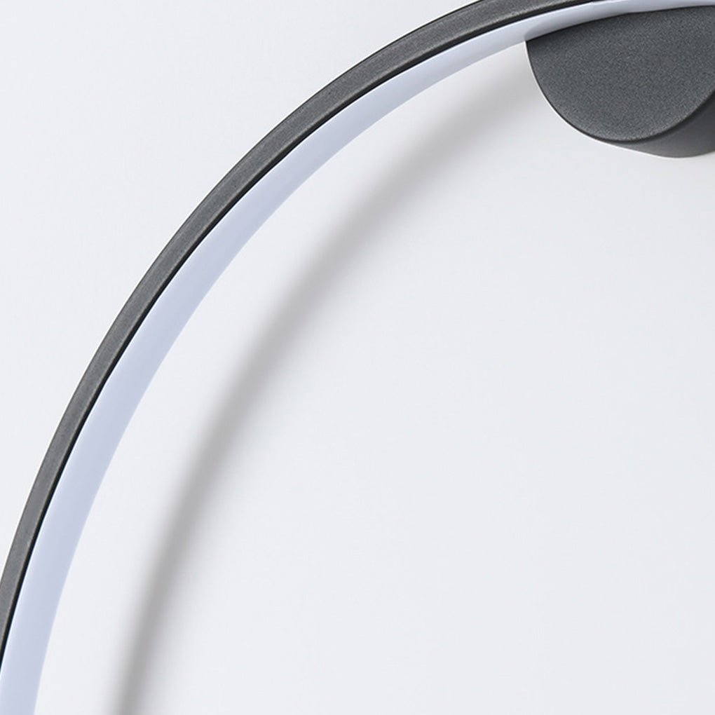 Minimalist Round Wall Sconce with Trichromatic Dimming