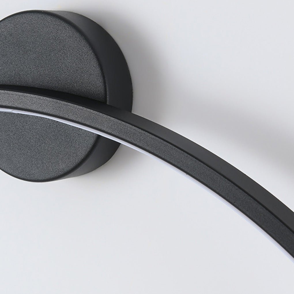 Minimalist Round Wall Sconce with Trichromatic Dimming