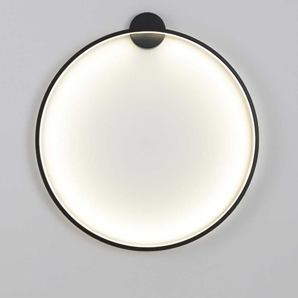 Minimalist Round Wall Sconce with Trichromatic Dimming