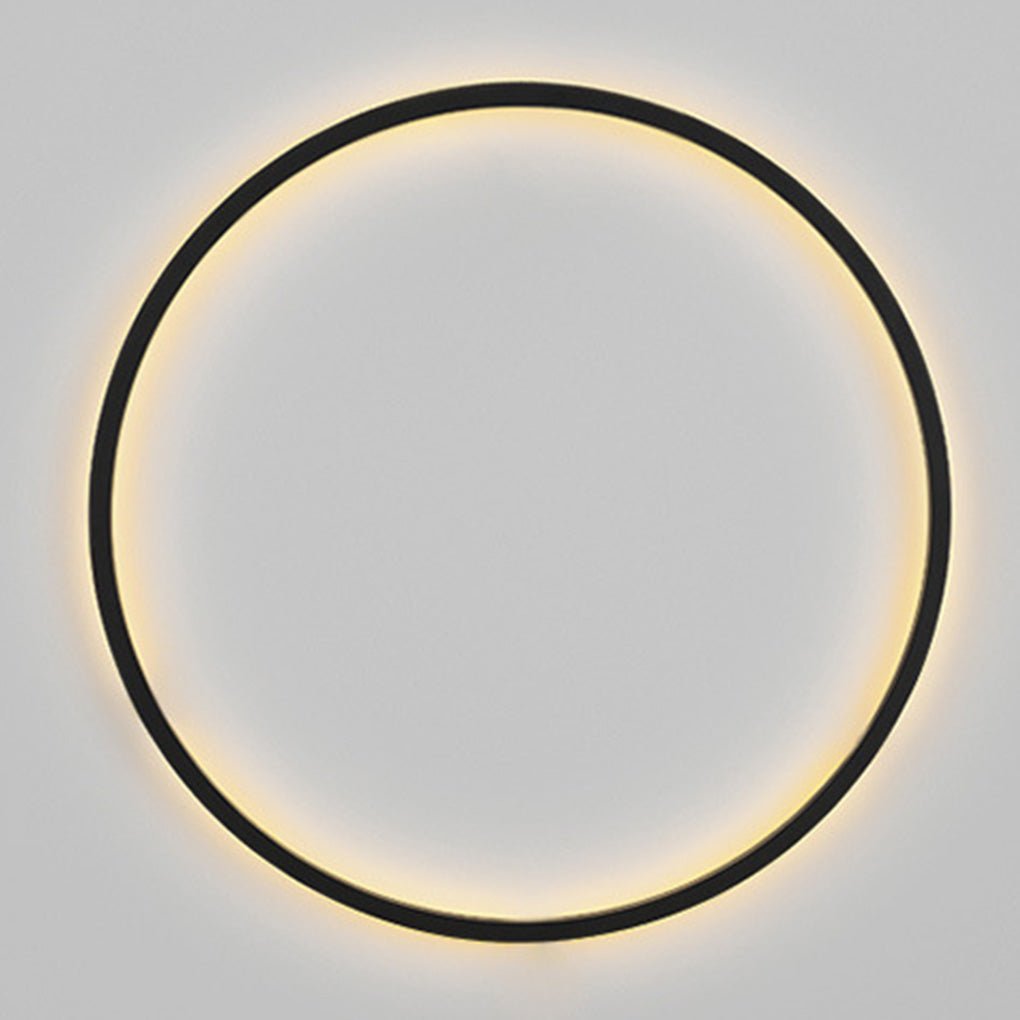 Minimalist Round Wall Sconce with Trichromatic Dimming