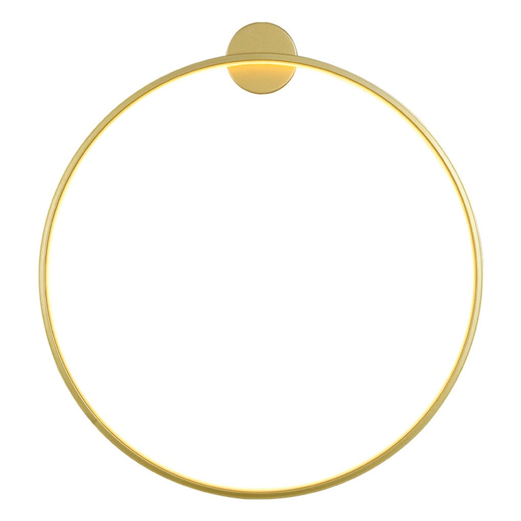 Minimalist Round Wall Sconce with Trichromatic Dimming