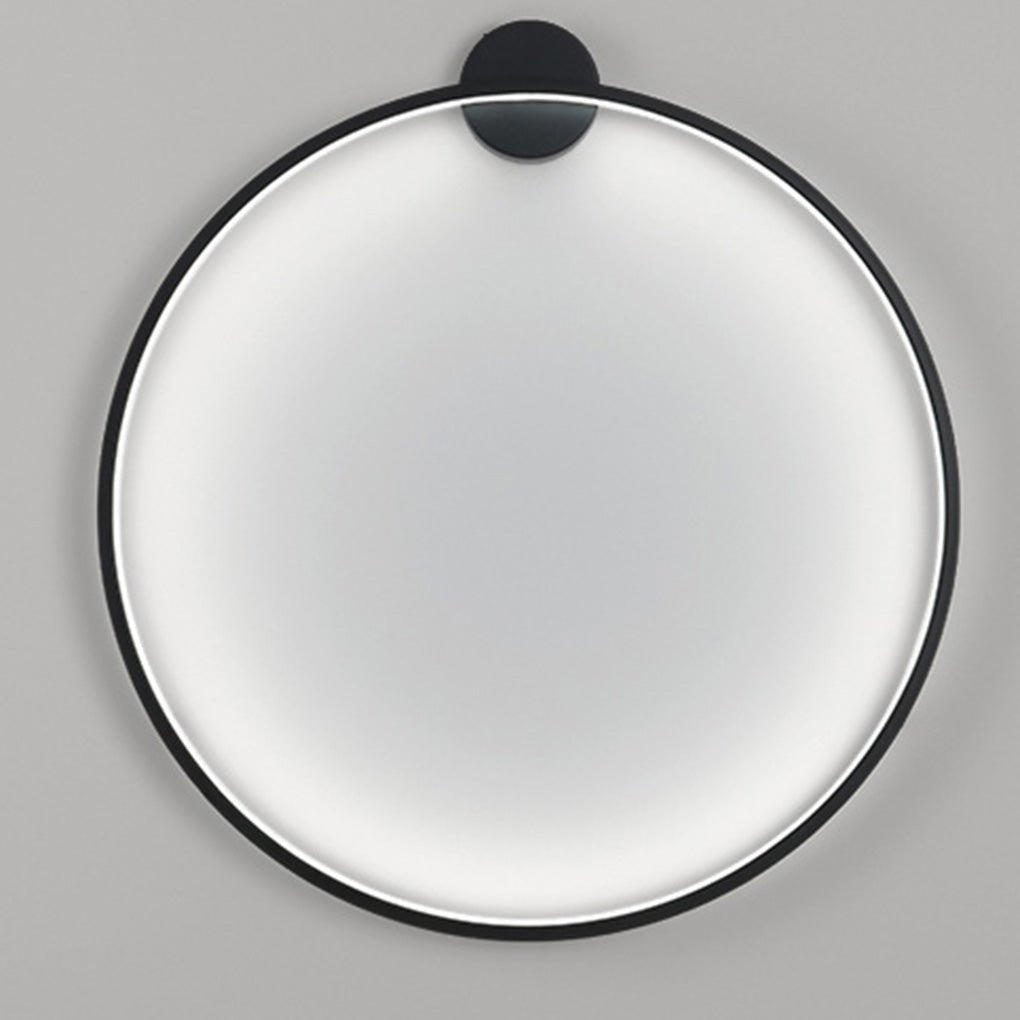 Minimalist Round Wall Sconce with Trichromatic Dimming