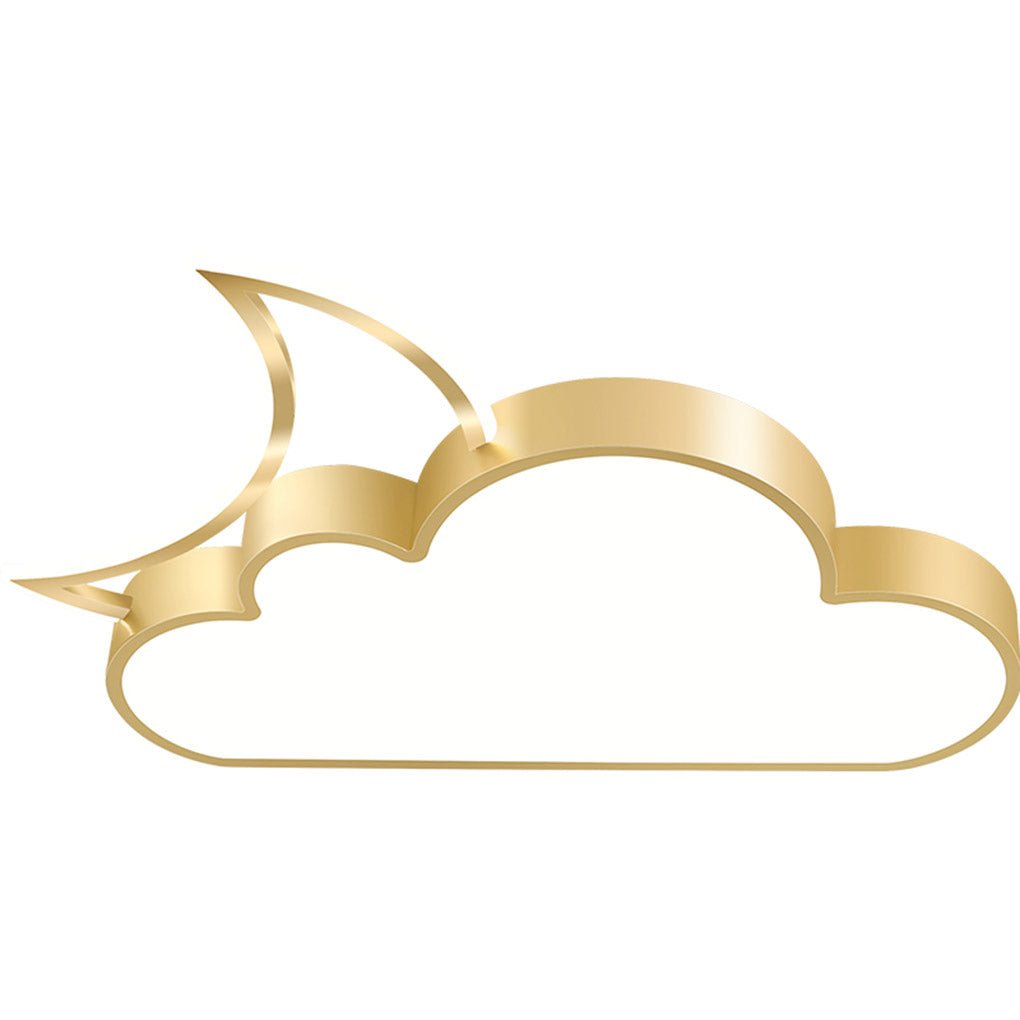 Cloud-Shaped LED Flush Mount Ceiling Light for Kids Room & Bedroom